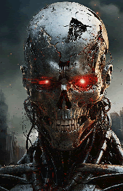 evil cyborg dashboard for junior-sized planner