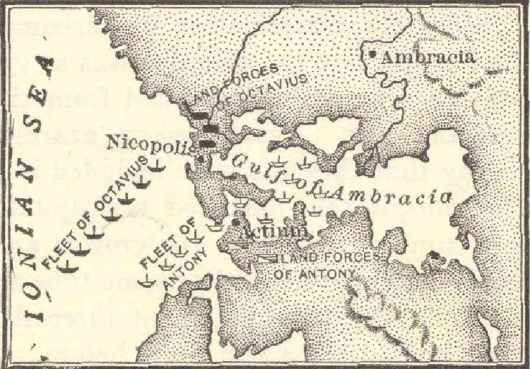 Battle of Actium (September 2, 31 BCE)
