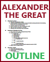Alexander the Great of Macedon Printable Outline