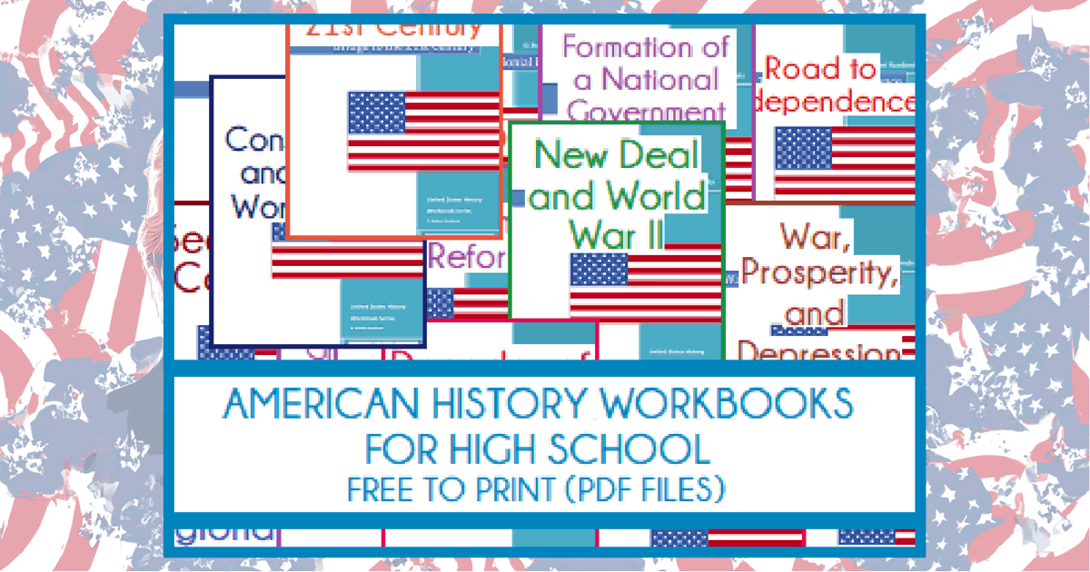 United States History Workbook Series for High School | Student Handouts