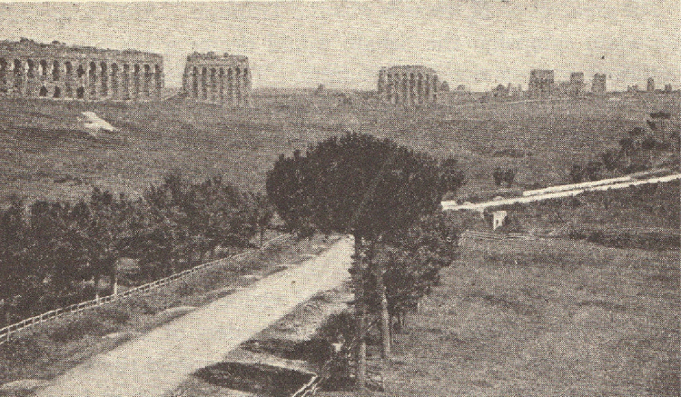 Appian Way and Claudian Aqueduct