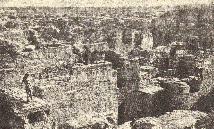 Ruins of Ancient Babylon in Modern Iraq