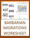 Barbarian Migrations Reading Worksheet