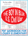 Boy in Blue American Civil War Workbook