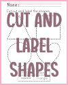 Cut and Match the Shapes