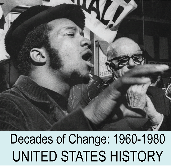 Decades of Change: 1960-1980 - Free educational materials for students and teachers of American History.