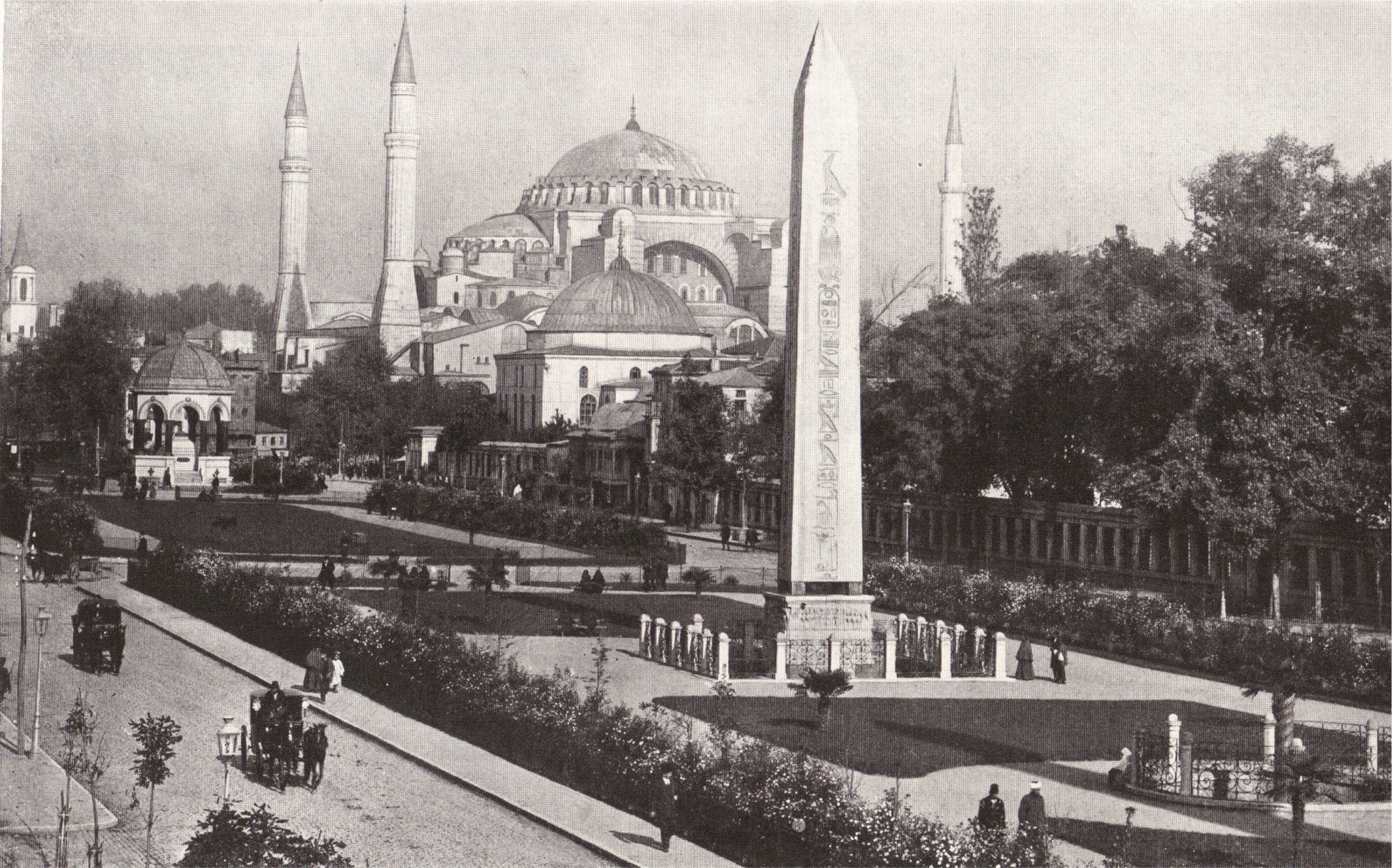 Ancient Roman Hippodrome and Egyptian Obelisk