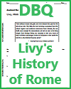 Livy's History of Rome DBQ Worksheet
