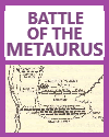 Map of the Battle of the Metaurus.