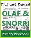Olaf and Snorri, Vikings in America Workbook for Children