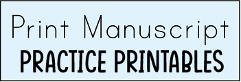 Free Print Manuscript Handwriting Practice Printable Worksheets