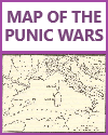 Map of the Punic Wars 