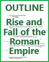 Rise and Fall of the Roman Empire Outline-Timeline-Facts