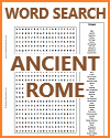 Ancient Rome Word Search Puzzle