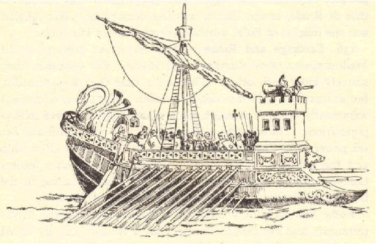 Ancient Roman Trireme