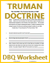 The Truman Doctrine (1947) DBQ Worksheet