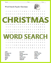 Christmas Word Search Puzzle