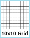 100 squares in a 10 x 10 grid to celebrate the first hundred days of school. Three downloadable formats: JPG, PNG, and SVG.