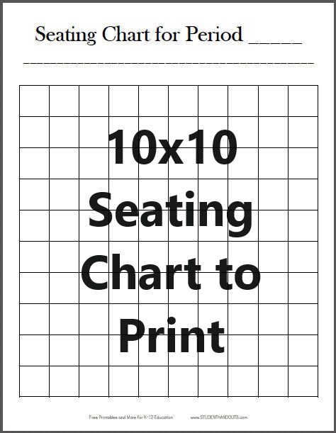 Seating Charts