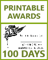 One Hundred Days of School Free Printable Certificates