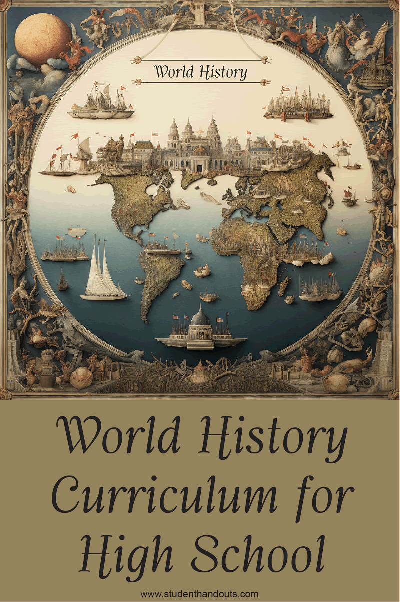 Our free world history curriculum strives to bring junior and senior high school students face-to-face with the events, people, and places of our past. We offer printables, outlines, PowerPoint presentations, maps, historical documents, worksheets, interactive learning games, printable puzzles, and so much more.
