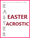 Easter Acrostic Poem Worksheet