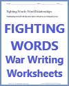 Vocabulary Worksheets for Writing about War
