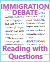 Immigration Debate Reading with Questions