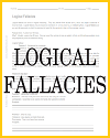 Logical Fallacies Worksheet