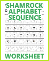 Shamrock ABC Completion Worksheet