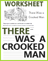 There Was a Crooked Man Nursery Rhyme Worksheet