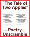 "The Tale of Two Apples" Poetry Unscramble