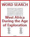 West Africa During the Age of Exploration Word Search