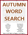 Autumn Word Search Puzzle