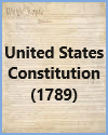 United States Constitution, 1789.  The U.S. Constitution replaced the Articles of Confederation, and created a strong federal government.  The Constitution was ratified based on the promise that amendments (the Bill of Rights), protecting individual rights and liberties, would quickly follow.