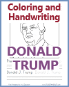 President Donald Trump Coloring Page