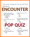 Encounter Pop Quiz
