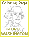George Washington Coloring Sheet