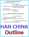Han Dynasty of China History Outline