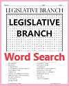 Legislative Branch Word Search Puzzle