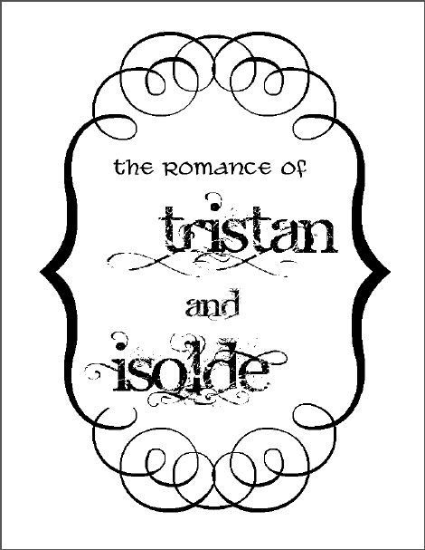 The Romance of Tristan and Isolde eBook in PDF Format - Free to print.