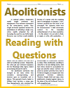 Abolitionists Reading with Questions