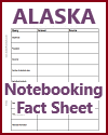 Alaska Research Worksheet
