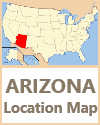 Arizona Location Map