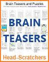 Brain Teasers, Puzzles, and More
