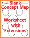 Blank Concept Map Worksheet with Extensions