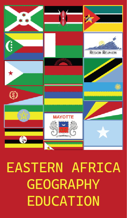 Geography of Eastern Africa - Free worksheets (PDF files) and more for K-12 education.