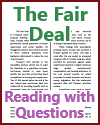The Fair Deal Reading with Questions
