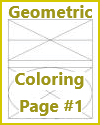 Geometric Coloring Page #1