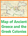 Map of ancient Greece and the Greek colonies.